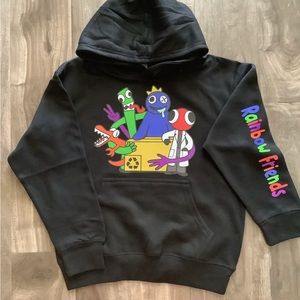 Rainbow Friends Kids Hoodie
